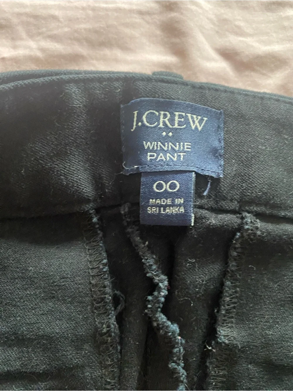 J Crew Winnie Ankle Pant - Slim Fit Classic Black Dress Pants
